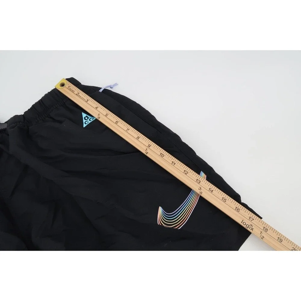 Nike ACG BeTrue Trail Shorts Mens XXL Black Hiking Belted Outdoor DJ1427-010